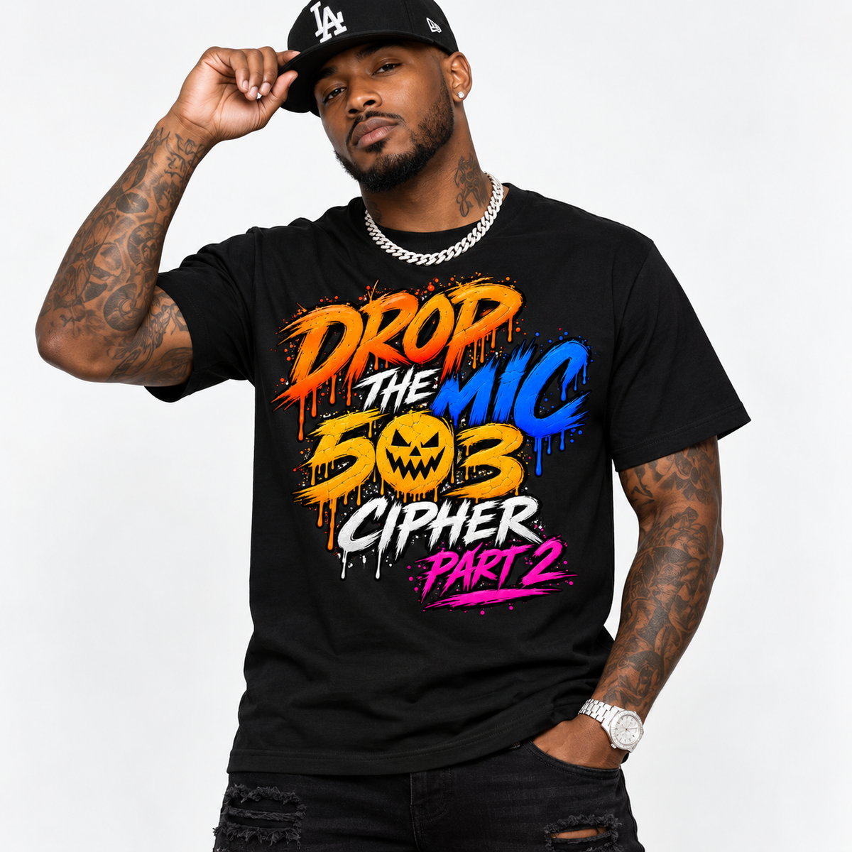 DTM Crew Neck Logo T-Shirt